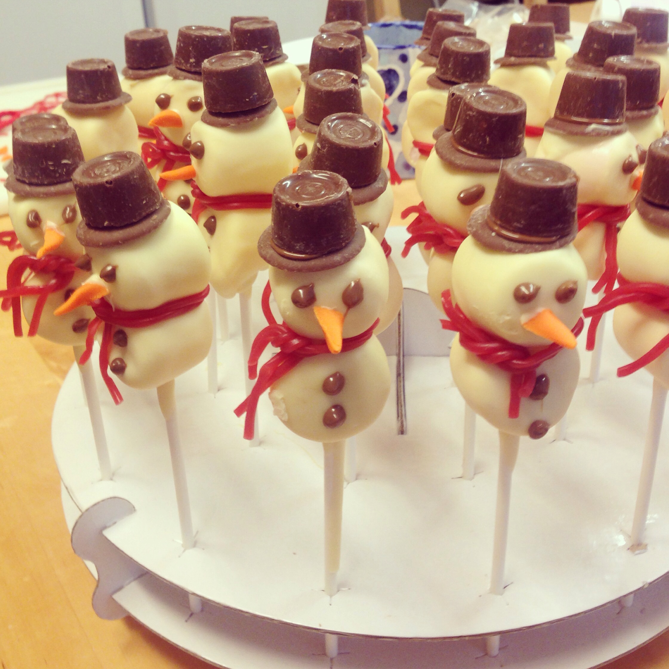 Chocolate Snowmen